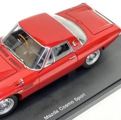 1:18 Mazda Cosmo Sport 1968 Red - Autoart