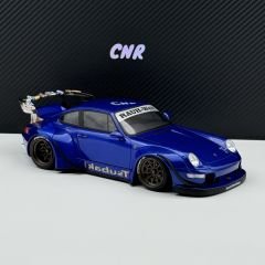 1:18 Porsche 911 993 RWB Tsubaki Dark Blue GT857 - GT Spirit