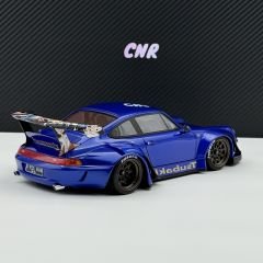1:18 Porsche 911 993 RWB Tsubaki Dark Blue GT857 - GT Spirit