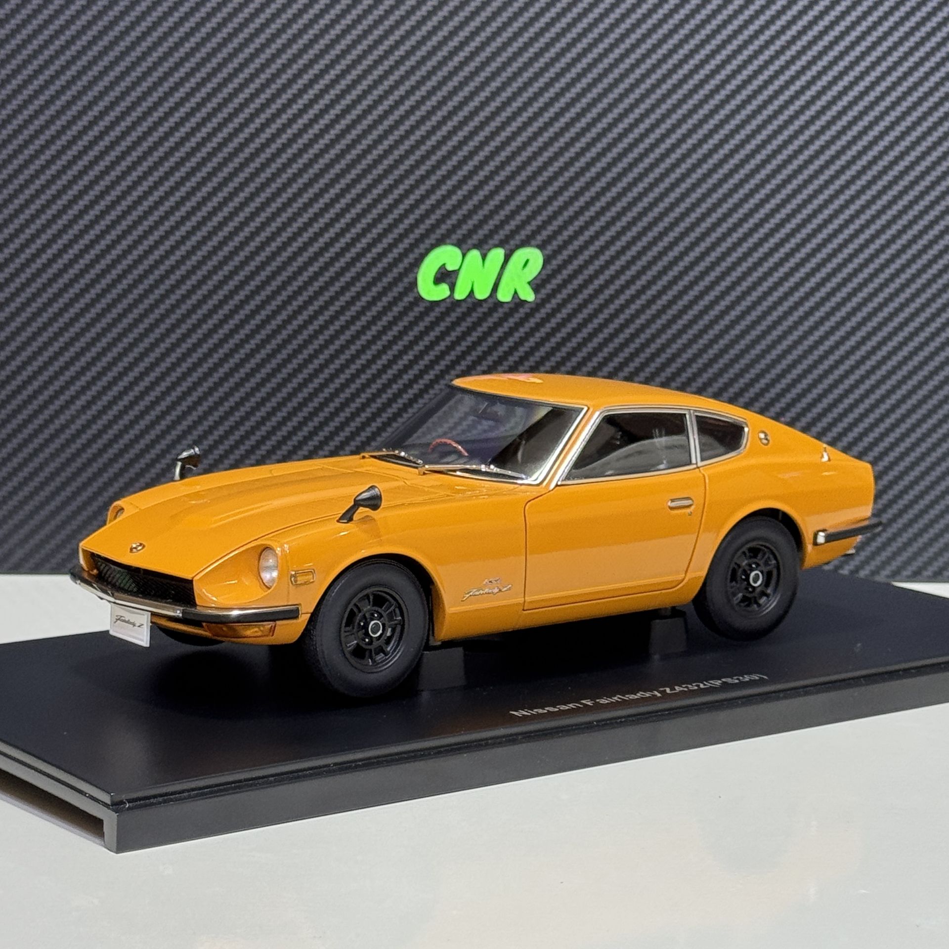 1:18 Nissan Fairlady Z432 PS30 Orange 1969 - Autoart