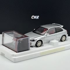 1:18 Honda Civic Type R EK9 Vogue Silver Metallic - Motorhelix