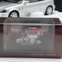 1:18 Honda Civic Type R EK9 Vogue Silver Metallic - Motorhelix