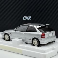 1:18 Honda Civic Type R EK9 Vogue Silver Metallic - Motorhelix