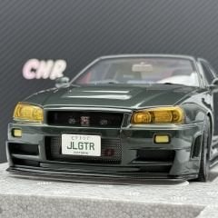 1:18 Nissan Skyline GT-R R34 Dark Green Customized - Motorhelix