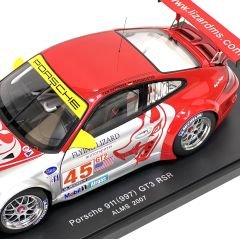 1:18 Porsche 911 997 GT3 RSR 2007 Flying Lizard - Autoart