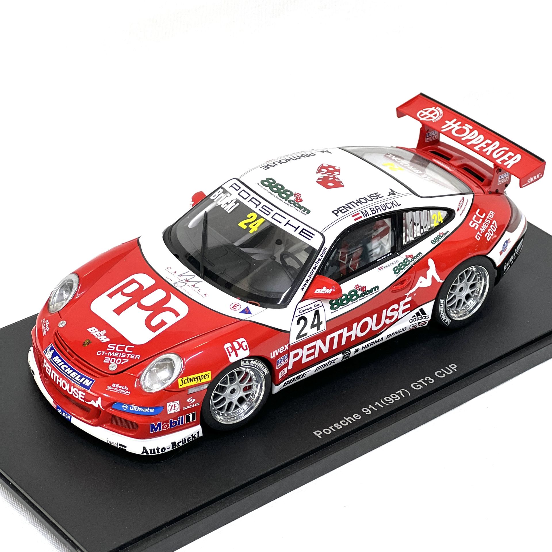 1:18 Porsche 911 997 GT3 Cup 2007 Penthouse - Autoart