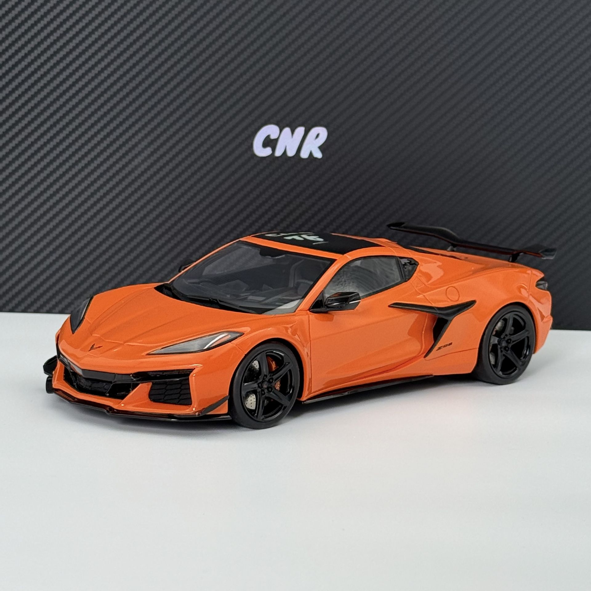 1:18 Chevrolet Corvette C8 Z06 Coupe Orange 2023 - GT Spirit