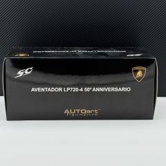 1:18 Lamborghini Aventador LP720-4 50.Yıl Blue 74682 - Autoart