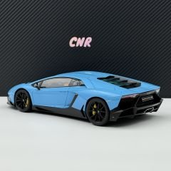 1:18 Lamborghini Aventador LP720-4 50.Yıl Blue 74682 - Autoart