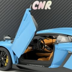 1:18 Lamborghini Aventador LP720-4 50.Yıl Blue 74682 - Autoart