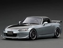 1:18 Honda S2000 AP2 BBS Wheels Dark Silver IG2590 - Ignition Model