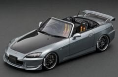 1:18 Honda S2000 AP2 BBS Wheels Dark Silver IG2590 - Ignition Model
