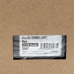 1:18 Honda S2000 AP2 Red IG2587- Ignition Model