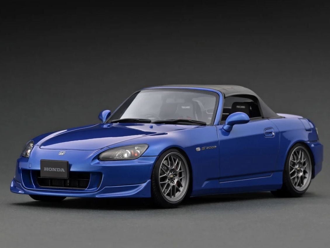 1:18 Honda S2000 AP2 Blue Metallic IG2586 AÇIKLAMA - Ignition Model