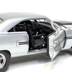 1:18 Plymouth GTX Bardahl 1970 Blue Grey Met - GMP