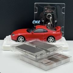 1:18 Toyota Supra A80 Mk4 RHD Red 1993 Lift Set - LCD Model