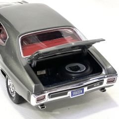 1:18 Chevrolet Chevelle LS6 SS Coupe 1970 Grey Black -ACME