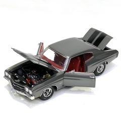 1:18 Chevrolet Chevelle LS6 SS Coupe 1970 Grey Black -ACME