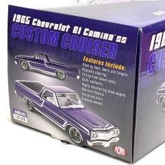 1:18 Chevrolet El Camino SS Custom Cruiser 1965 Purple - ACME