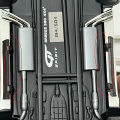 1:18 Mercedes-Brabus 500 4x4 Kare ZM097 White - GT Spirit