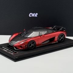 1:18 Koenigsegg Regera Avan Style Red/Carbon - Fronti Art