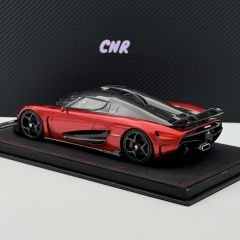 1:18 Koenigsegg Regera Avan Style Red/Carbon - Fronti Art