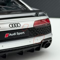 1:18 AUDI R8 Coupe V10 Silver 2021 - KengFai