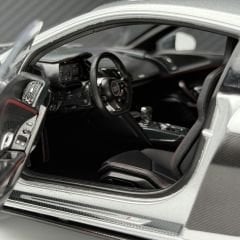 1:18 AUDI R8 Coupe V10 Silver 2021 - KengFai
