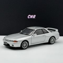 1:18 Nissan Skyline GT-R R32 V Spec 2 Spark Silver 77346 Autoart
