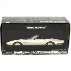 1:18 Maserati Ghibli Spyder 1970 Silver - Minichamps