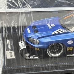 1:18 Nissan Skyline ER34 LBWK Super Silhouette 2020 Blue - INNO