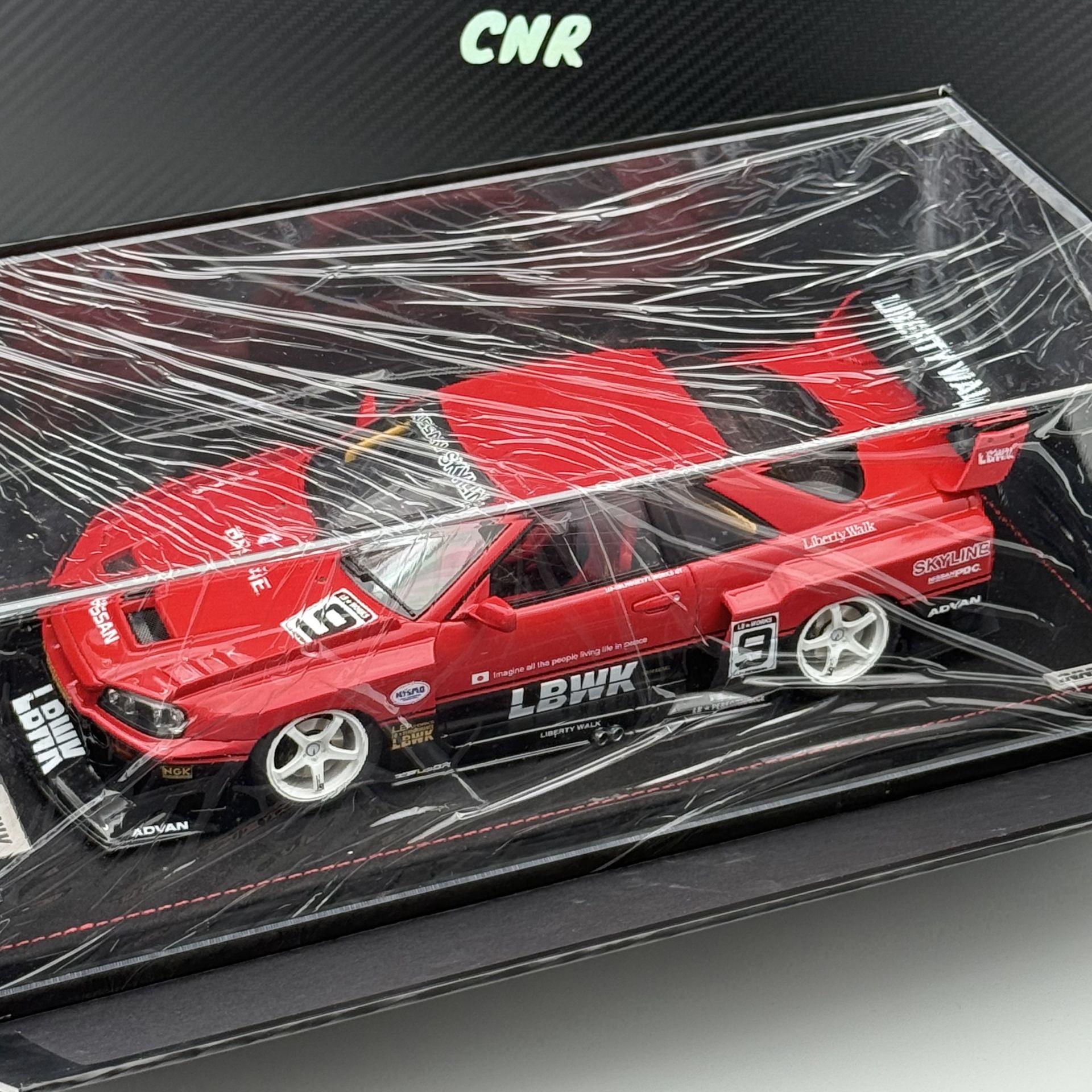 1:18 Nissan Skyline ER34 LBWK Super Silhouette 2020 NO:9 - INNO