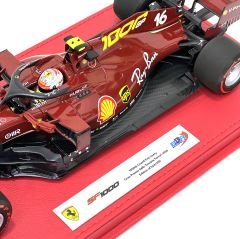 1:18 Scuderia Ferrari F1 1000th Grand Prix Livery C.Leclerc - BBR