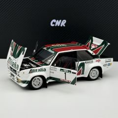 1:18 FIAT 131 Abarth Team Alitalia Portugal Rally 1978 - Kyosho