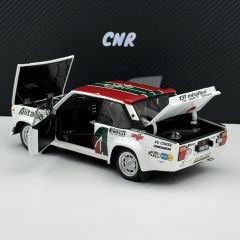 1:18 FIAT 131 Abarth Team Alitalia Portugal Rally 1978 - Kyosho