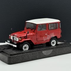 1:18 Toyota FJ40 Land Cruiser Van 4WD Red 1980 - Kyosho