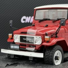 1:18 Toyota FJ40 Land Cruiser Van 4WD Red 1980 - Kyosho