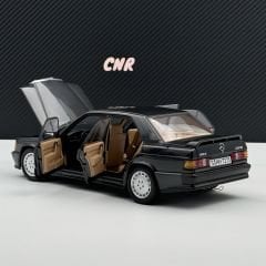 1:18 Mercedes-Benz 190E 2.3-16V 1986 Blue Black W201 - Autoart