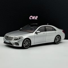 1:18 Mercedes-Benz SClass W222 Facelift MOPF Silver-Norev Dealer