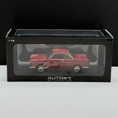 1:18 BMW 700 Sport Coupe Spanish Red 1960 - Autoart