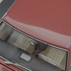 1:18 BMW 700 Sport Coupe Spanish Red 1960 - Autoart