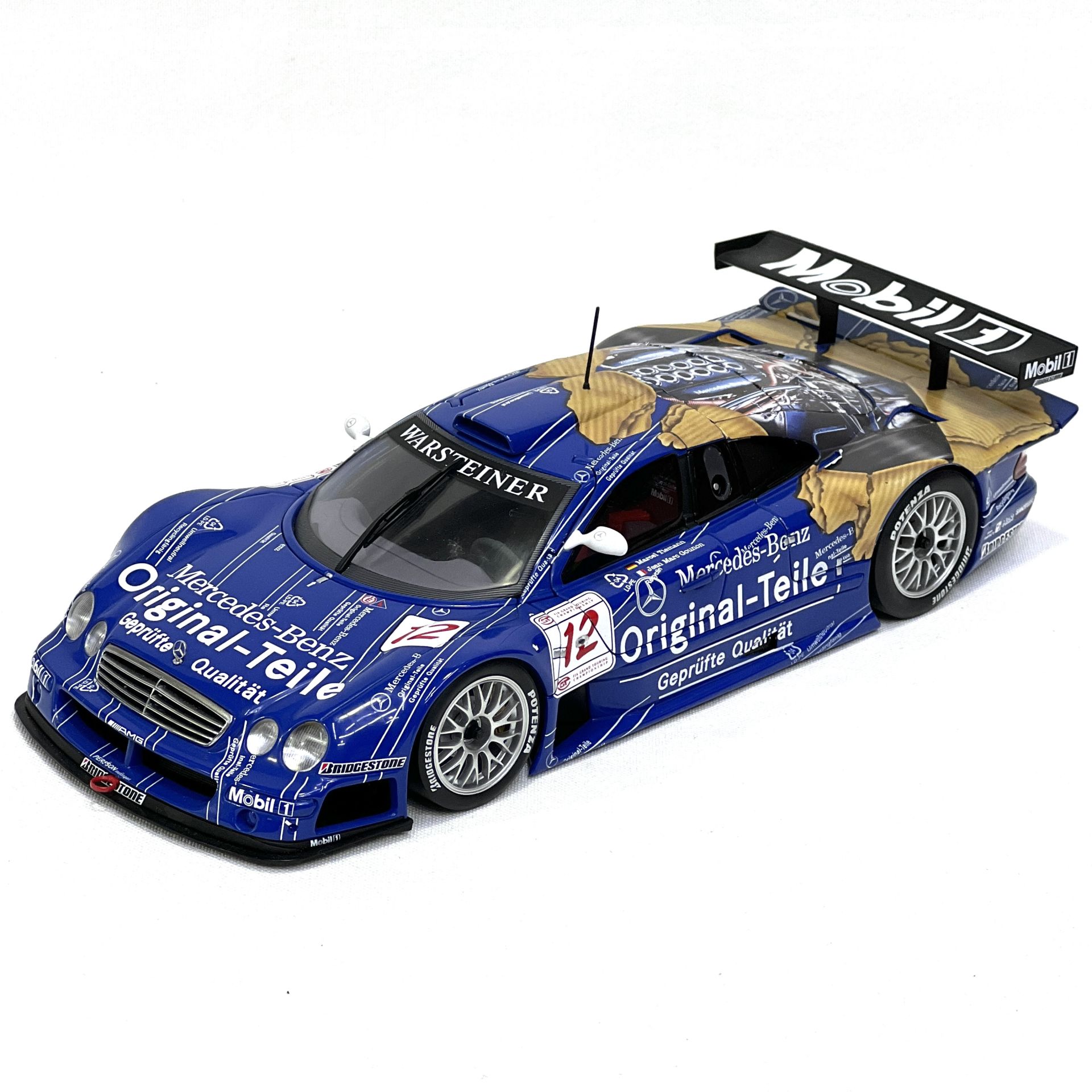 1:18 Mercedes-Benz CLK GTR FIA GT 1998 #12 Tiemann - Autoart