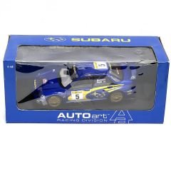 1:18 Subaru Impreza WRC #5 Rally Monte Carlo 2001 Burns - Autoart