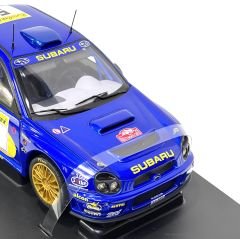 1:18 Subaru Impreza WRC #5 Rally Monte Carlo 2001 Burns - Autoart