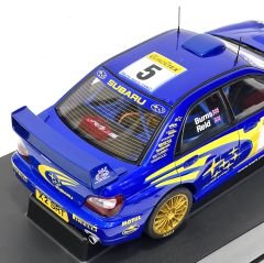 1:18 Subaru Impreza WRC #5 Rally Monte Carlo 2001 Burns - Autoart