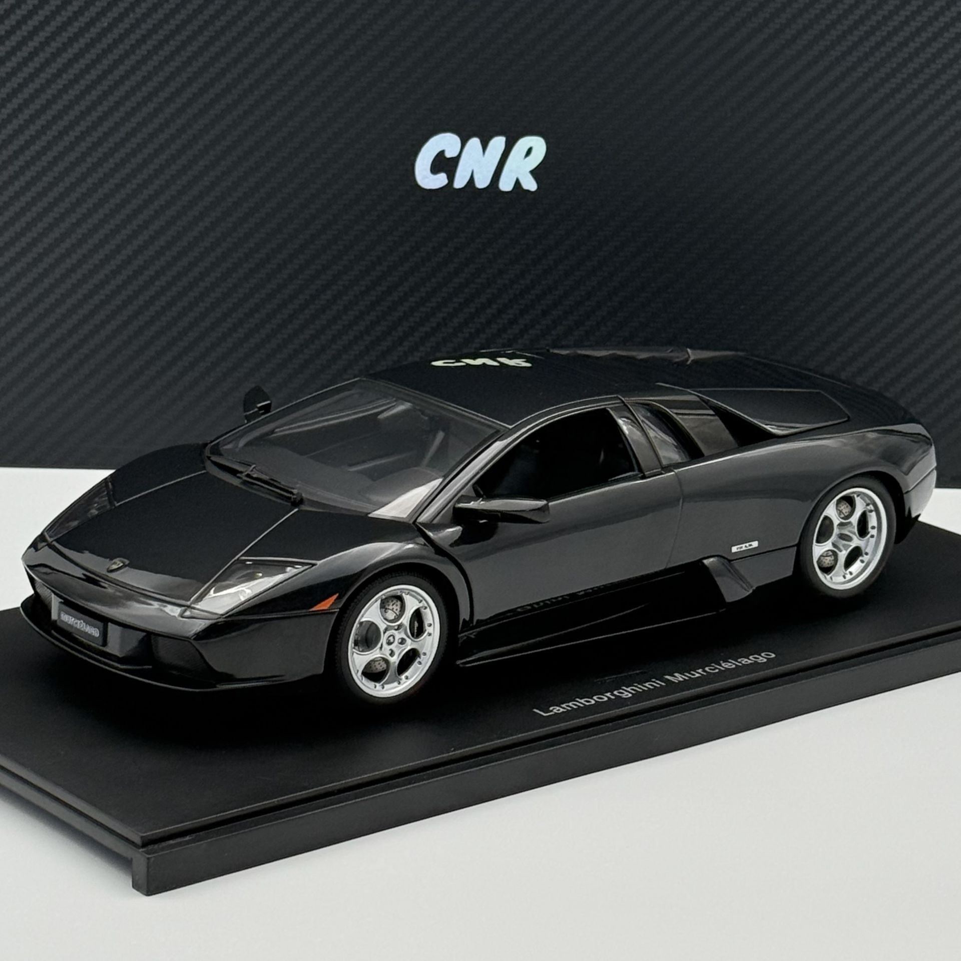 1:18 Lamborghini Murcielago 2001 Black 74513 - Autoart