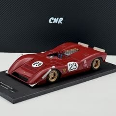 1:18 Ferrari 612 CanAm Scuderi #23 1968 Red - CMF Model