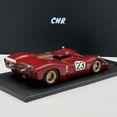 1:18 Ferrari 612 CanAm Scuderi #23 1968 Red - CMF Model