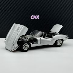 1:18 Jaguar E Type Roadster Serie 3 V12 Silver 73521 - Autoart