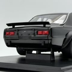 1:18 Nissan Skyline GT-R KPGC10 Racing 1972 Black Tuning - Autoart
